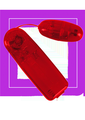 КРАСНОЕ ВИБРОЯИЧКО С ПУЛЬТОМ BULLET IN RED от Love Monster